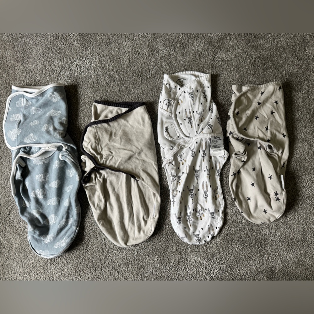 Swaddle Bundle- Aden & Anais, Ely’s & Co, Cambria Baby
